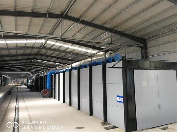 180.5×3.2米天然氣燒硅磚新型節(jié)能隧道窯（設(shè)計1550℃，能耗75m3/噸產(chǎn)品）